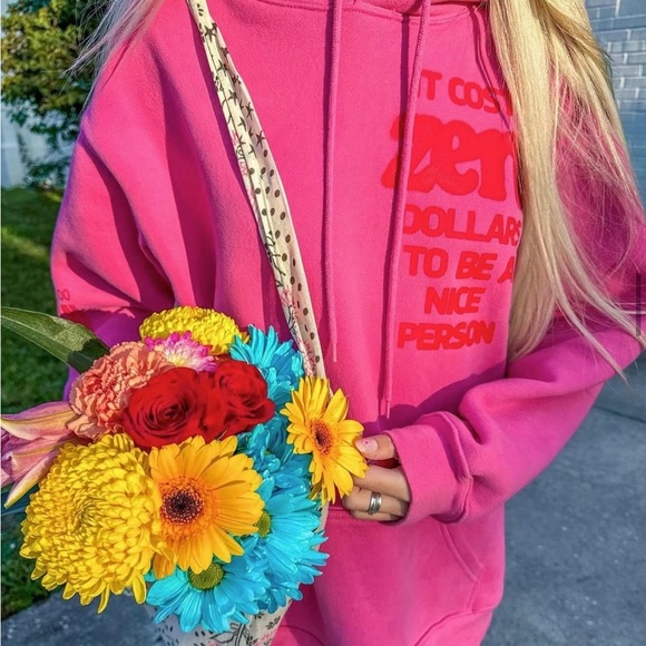 The Mayfair Group It Costs $0.00 To be A Nice Person Hoodie - Picture 3 of 11